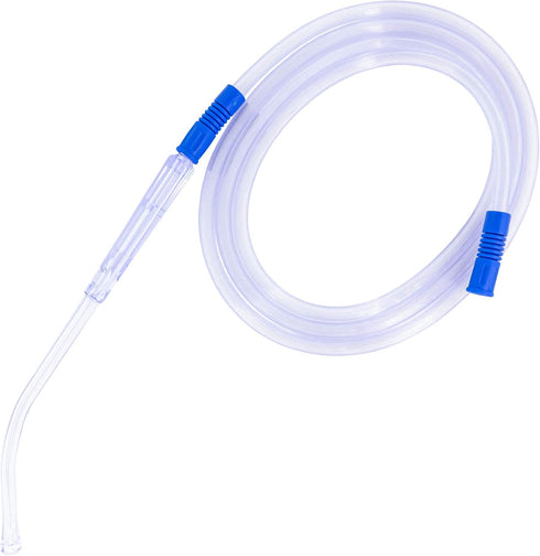 LINE2design 2 Pack Yankauer Oral Suction Tip & Tubing Vented