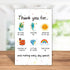 Bablira Thank You Card for Teacher, Cute Teacher Appreciation Gifts from Students, Gift for End of Term, Graduation
