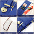 A5 Girls Diary with Lock and Key, Cute Heart Shaped Lock Journal for Women, Refillable Vintage Secret PU Leather