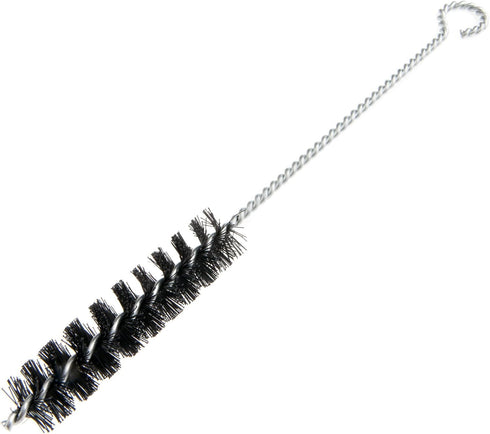 Forney 70469 Nylon Tube Brush, 8-1/2-Inch by 3/4-Inch with Wire Loop Handle