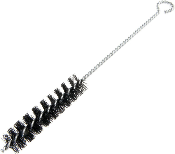 Forney 70469 Nylon Tube Brush, 8-1/2-Inch by 3/4-Inch with Wire Loop Handle