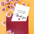 NPCSWXQ Thank You Cards with Envelopes & Stickers, Simple Single Funny Thank You Card for Him, Her, Teacher, Boss