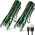WdtPro Rechargeable Flashlights High Lumens, 2 Pack 10H Long Lasting Super Bright
