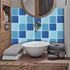 25 Pcs Self-adhesive Tile Transfer: Peel and Stick Tile Decal for Kitchen Bathroom Waterproof Backsplash