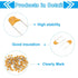 PATIKIL 120 Pcs 1uf 50V Multilayer Monolithic Ceramic Capacitors for Power