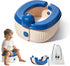 HAOMINGLONG Travel Potty for Toddlers, Portable Travel Foldable Training Toilet Potty for Kids