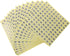 Mini Skater 15 Sheets Number Stickers 1 to 100 Small Self Adhesive Round 2/5 Inch Diameter for Office Storage Inventory