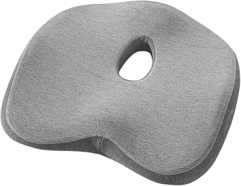 Generic Heavy Duty Support Cushion - Posture Support, Seat Cushion for Airplane Travel | Orthopedic Memory Foam Pillow