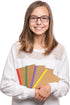 EOOUT 60 Pack A5 Kraft Notebooks, 15 Colors Lined Journal Bulk, 60 Pages for Kids Women Girls