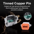 2Pack 8-Pin Waterproof DT Connector Male and Female Wire Connectors with 16AWG 105? 600V Wires and Heat Shrink Tubes, Applicable for Automotive Electrical Connections by Exqutoo