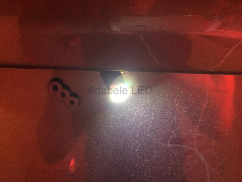 Adabele LED 10pcs T10 5-SMD Bulb W5W, 147, 152, 158, 159, 168, 184, 193, 194, 2825 L6-10 Universal White LED Car Light