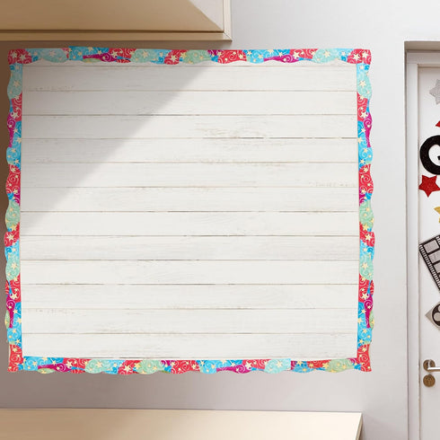 PerKoop 2 Roll Bulletin Board Paper, 3.9 x 12 Feet Background Paper for Home Office School Classroom Decorations