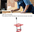 ZGHUNVRE 65mm Router Table Lifting System, Milling Table Elevation, Aluminum Alloy Insert Plate with Anodized Cutting