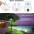 12 Dimmer, BIGMONAT Battery Operated Patio Umbrella Light, Outdoor LED Table Umbrella Lights with Remote, Color