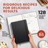 Bakers Recipe Book, Write Your Own Recipes & Record Details, Soft Vegan Leather, 128 Pages