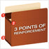 Pendaflex Expanding Accordion File Pockets, Extra Durable, Letter Size, Expands 5.25", 10/Box, Reinforced with Dupont