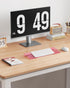 Ergonomic Computer Keyboard Stand for Desktop (Clear Pink), Keyboard Tilted Elevated Rack Key Board Holder Riser Stand