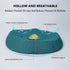 GEDRACKPMYN Tailbone Donut Pillow for Pain, Memory Foam Coccyx Cushion for Long Sitting Hours on Chair, Bed Sore