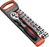 Egofine 12pcs 3/8 Inch Ratchet Socket Wrench Set, Drive Socket Set with