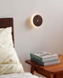 Motion Sensor Night Light Wood USB Rechargeable Stick-On Step Lights Magnetic Small Wall Lights for Hallway Bedroom