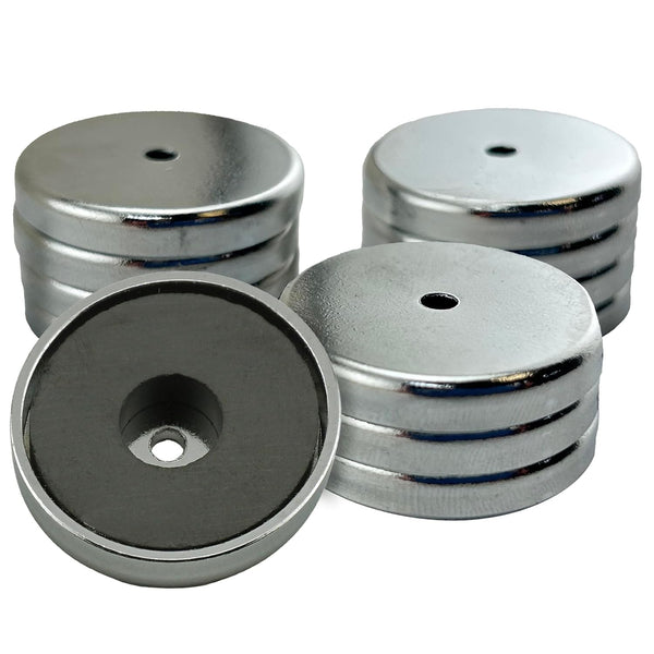 Master Magnetics Ceramic Round Base Magnet - 1.21" Diameter, 0.180" Thick, 11 lb. Pull, Pack of 12