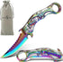 Pocket Knife for Men, Cool Folding Knife with 3D Dragon Relief, Great EDC Gift for Outdoor Survival Camping