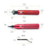 AFA Tooling Deburring Tool & Countersink Hand Reamer with 10 Extra Blades for Metal, Resin, PVC, Copper, Plastic