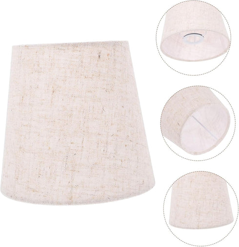 Elegant Fabric Lampshade for Table and Floor Lamps Socket Quick Installation Aesthetic Design for Home Decor Versatile