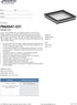 6 Inch (P860047-031) Progress Lighting Clear Glass Lens Collection Rim Coated Wet Location Outdoor Light Protection