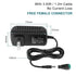 inShareplus 2 Pack 24V 100-240V 24 1A 24W 5.5mm 2.1mm 24V DC Power Supply, AC to DC Volt LED Driver, Low Voltage