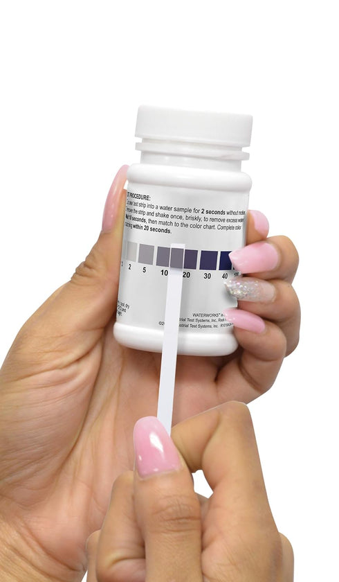 Industrial Test Systems WaterWorks 480065 Peracetic Acid Test Strip, 0-100 ppm Range, 32 Seconds Test Time (Pack of 50)