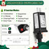 200 66ft 8 JMEXSUSS LED Christmas Lights Outdoor, Connectable Green String Lights Plug in, Modes Waterproof Green