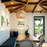 9.8inch Rattan Pendant Lights with Hand-Woven Shade Rattan Light Fixures BohoChandelier Ceiling,Wicker Pendant Lighting