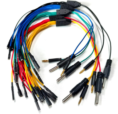 Ldbuejiaja 8 Automotive Jumper Cable Wiring Harness Suitable for Multimeter Oscilloscope Signals Testing Channel