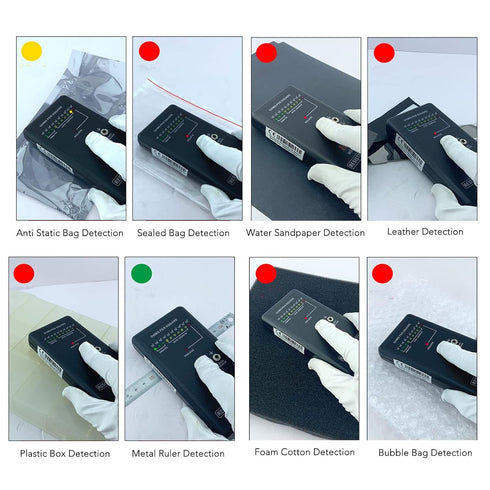 Digital Surface Resistance Tester for Precise Static Electricity Measurement and Surface Resistivity
