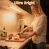 14 Inch 110V 120V Counter, maylit Under Cabinet Lighting Plug in, Linkable Ultra Bright LED Light Bar, Renter Friendly