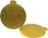 3-1/2" (9 cm) Round Mini Single Portion Cake Board, Cardboard Cake Base (Gold), 100 pcs