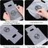 zisiueel 1000 Count 1 Packaging 11 6.3 Inch Thank You Handle Drinking Bags Cup Handle Drink Carriers Plastic Poly Bags
