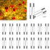 Tnisesm 20 Pcs Christmas Light fuses 5A 3.6x10mm 125V Fast Blow Glass
