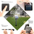 Net Lights Solar Powered, 100 LED 5Ft x 5Ft Bush Net Light Outdoor, Auto On/Off, 8 Modes for Tree Fence Backyard Bush