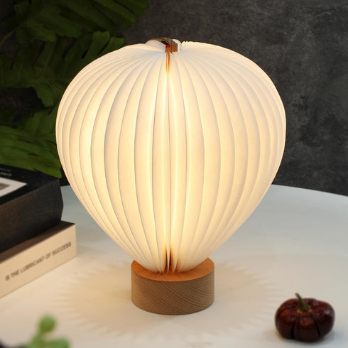 Ba suns Hot Air Balloon Warm Night Light,Dimmable Touch Lamp for Bedroom,Portable Table Bedside