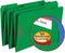 Fastener File Folder, 2 Fasteners, Reinforced 1/3-Cut Tab, Legal Size, Green by Smead, 50 per Box (17140)
