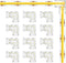 8mm Connectors Kit for 2-Pin COB LED Strip, 12pcs Gapless L-Shaped/Corner Solderless Extension Connectors for DIY