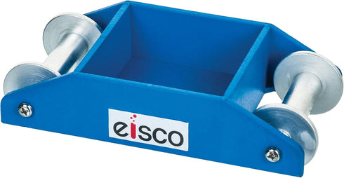 EISCO Hall's Carriage, Blue Plastic Resin & Aluminum, 5.25" x 1.2", 1.25"