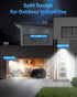 172LED 3Modes IP65, 2 Pack Gusicil Solar Lights for Outside, Split Motion Sensor Outdoor Lights with Remote Control