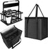 Reusable 6 Cup Drink Carrier with Handle and Insulated Bag for Hot
