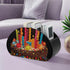 KLITGFEW Leather Remote Control Holder Happy Birthday Big Cake TV Remote Store Box Multifunctional Desktop Organizer