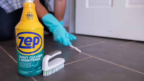 32 (1 ZU104632 Zep Grout Cleaner and Brightener - Ounce Bottle) - - Deep Cleaning Formula Removes Old Stains From Grout