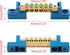 10Pcs Ground Bus Bar Terminal Block, Terminal Positions Wire Screw Terminal Brass Electrical Grounding Bars Block by Bonsicoky