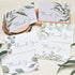 50 Pack Stickers.6 4x6 Crisky Greenery Thank You Greeting Cards with Envelopes & Design Watercolor Greenery Greeting